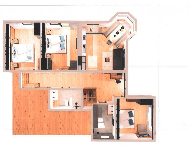 Apartamento Haus Enzian Fiss Exterior foto