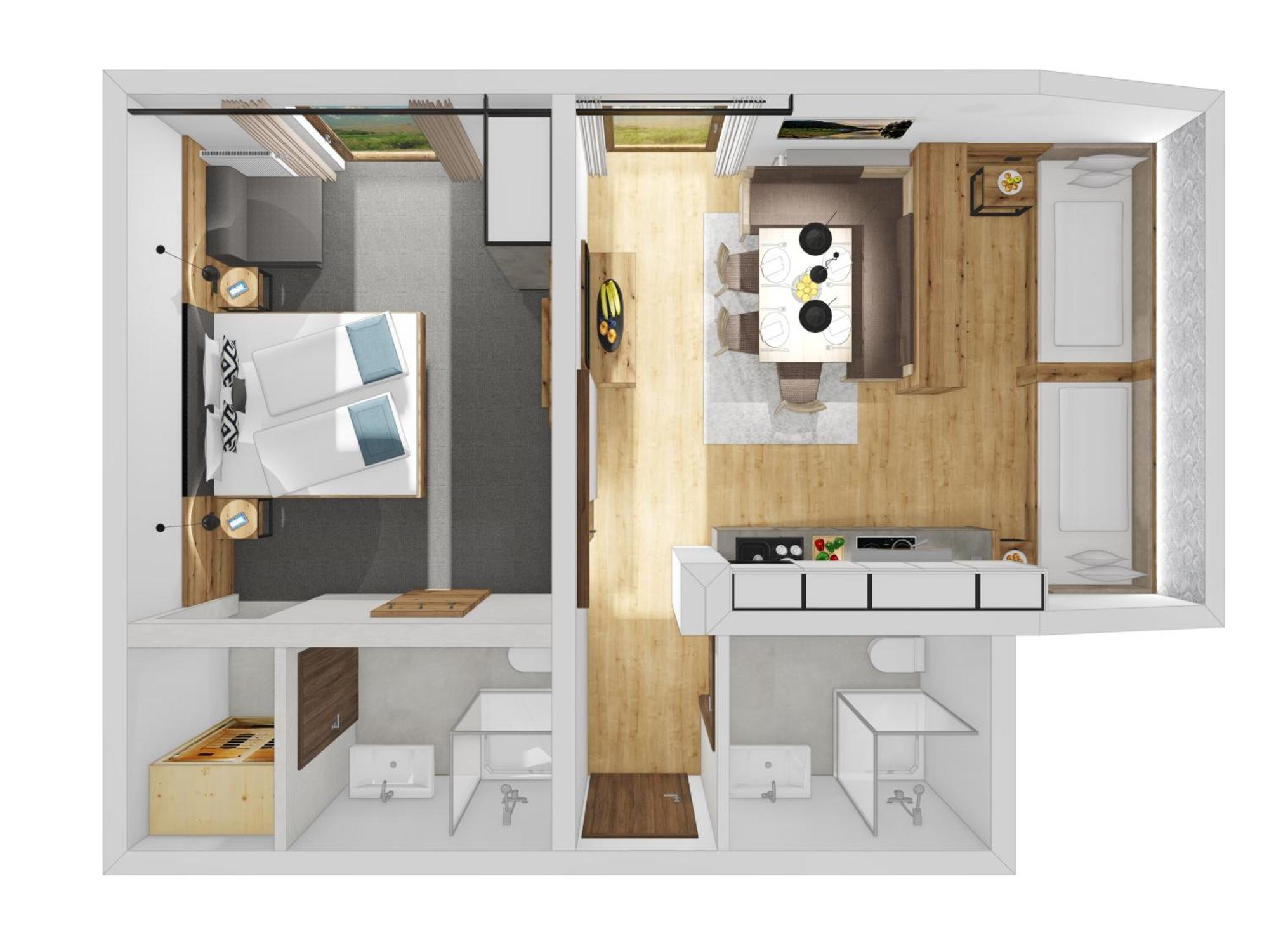 Apartamento Haus Enzian Fiss Exterior foto